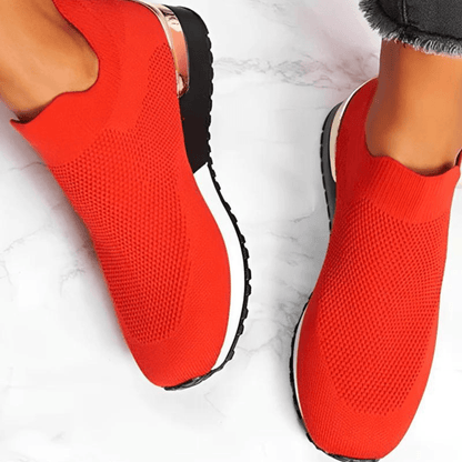 Slip-On Knit Sneakers | Lightweight & Breathable | Casual & Sporty Comfort