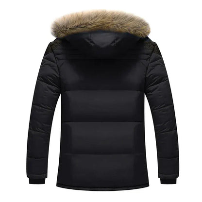 Men’s Insulated Parka | Faux Fur Hood | Heavyweight Winter Warmth