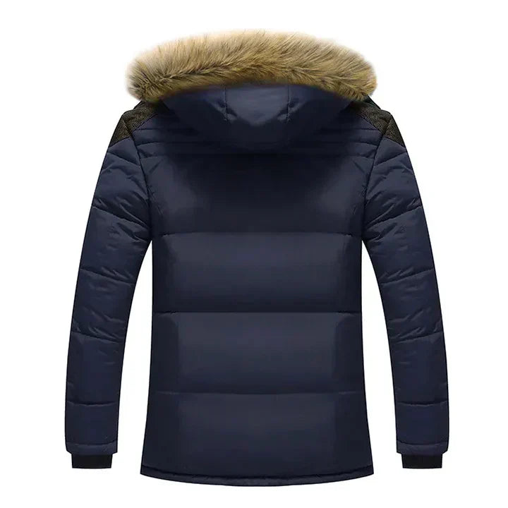 Men’s Insulated Parka | Faux Fur Hood | Heavyweight Winter Warmth