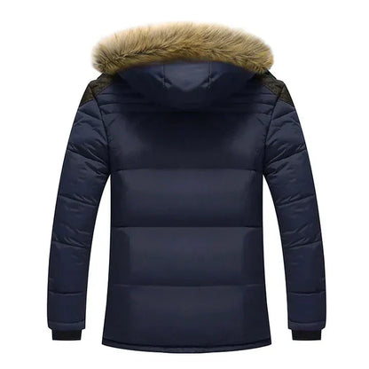 Men’s Insulated Parka | Faux Fur Hood | Heavyweight Winter Warmth