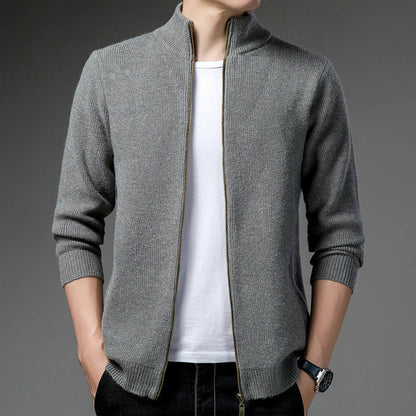 Men’s Zip-Up Cardigan | Knit Jacket | Lightweight Layering Canada