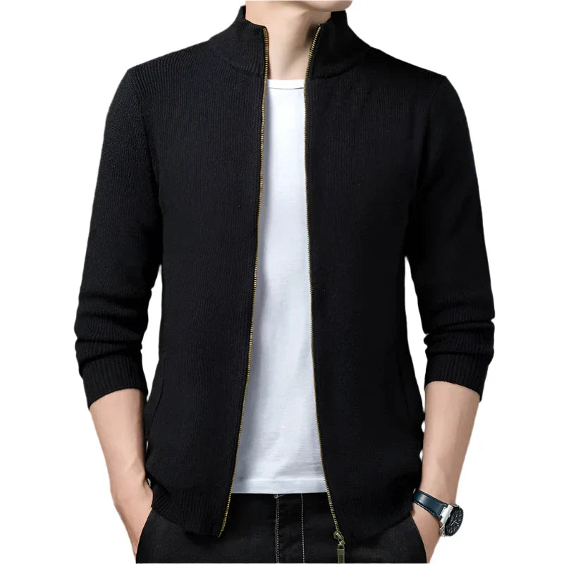 Men’s Zip-Up Cardigan | Knit Jacket | Lightweight Layering Canada