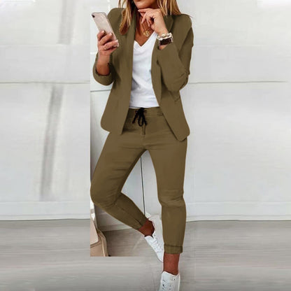 Jogger Blazer Set | Casual Tailored Fit with Stretch Jogger Pants