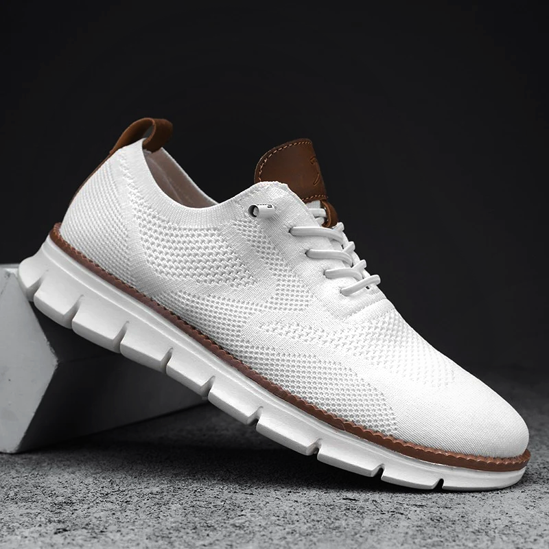 Knit Urban Sneakers | Lightweight Breathable Mesh | Cushioned Everyday Sole