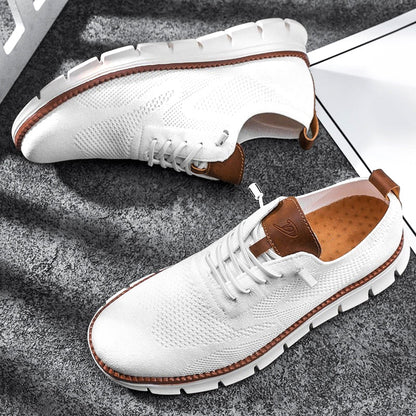 Knit Urban Sneakers | Lightweight Breathable Mesh | Cushioned Everyday Sole