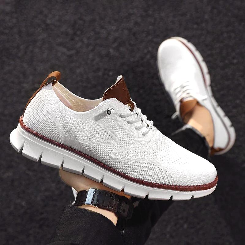 Knit Urban Sneakers | Lightweight Breathable Mesh | Cushioned Everyday Sole