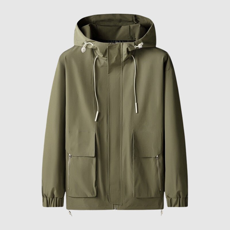 Waterproof Hooded Jacket | Lightweight & Versatile | All-Season Outerwear
