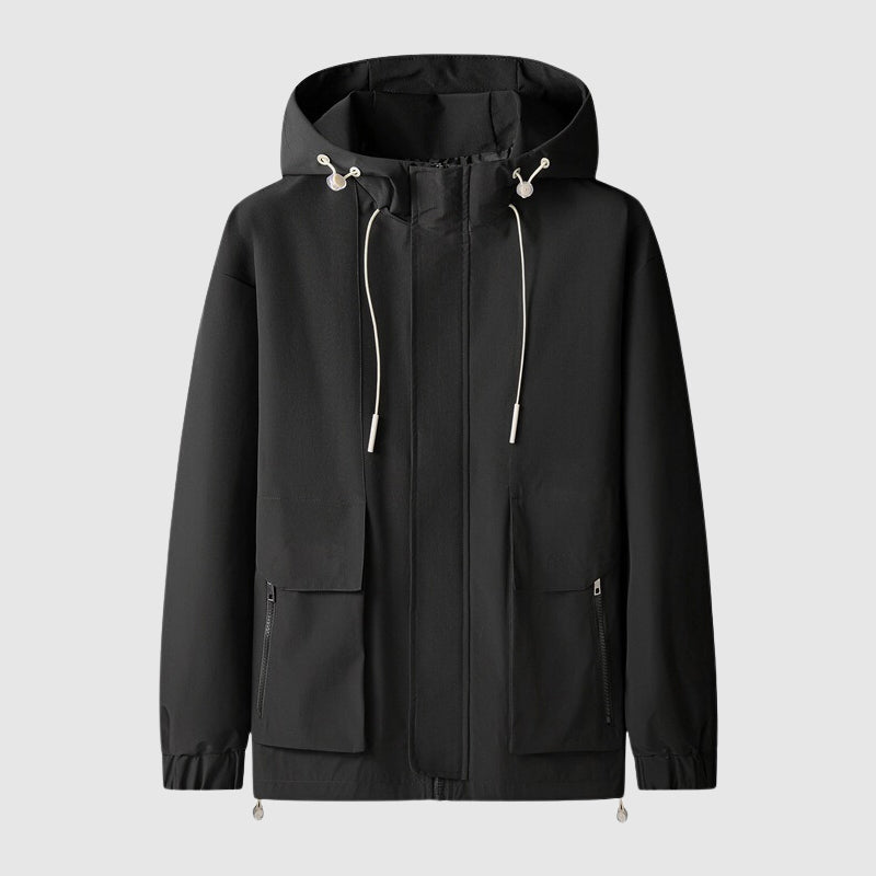 Waterproof Hooded Jacket | Lightweight & Versatile | All-Season Outerwear
