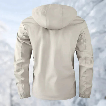 Men’s Hooded Waterproof Parka | Functional Pockets | Adjustable Fit