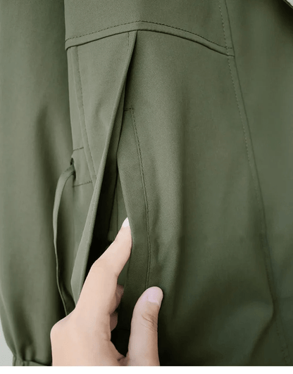 Two-Tone Contrast Jacket | Lightweight Fabric | Relaxed Fit | Modern Casual Style