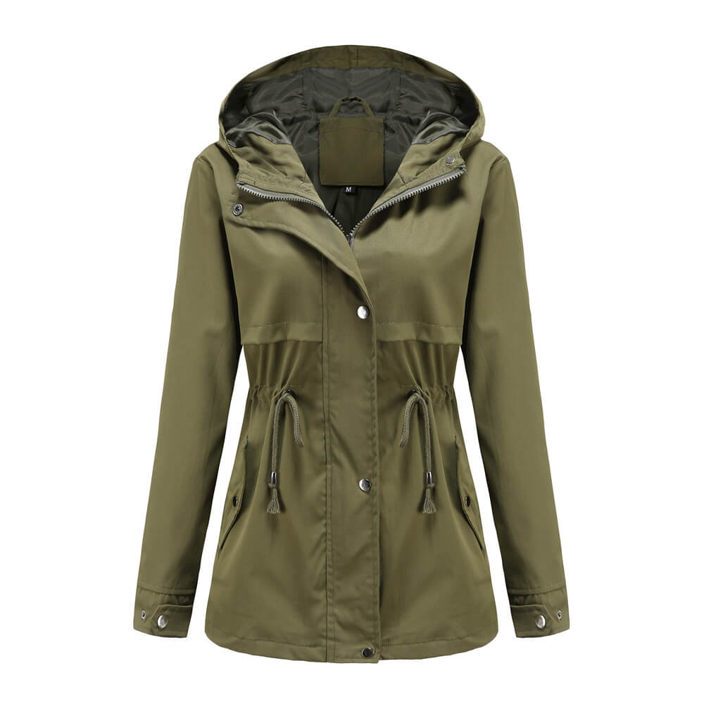 Lightweight Hooded Rain Jacket | Water-Resistant | Adjustable Fit | Everyday Essential