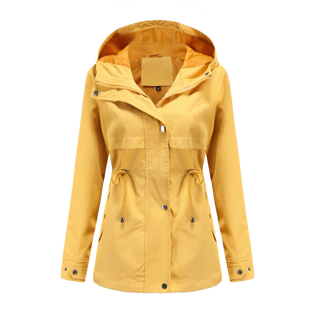 Lightweight Hooded Rain Jacket | Water-Resistant | Adjustable Fit | Everyday Essential