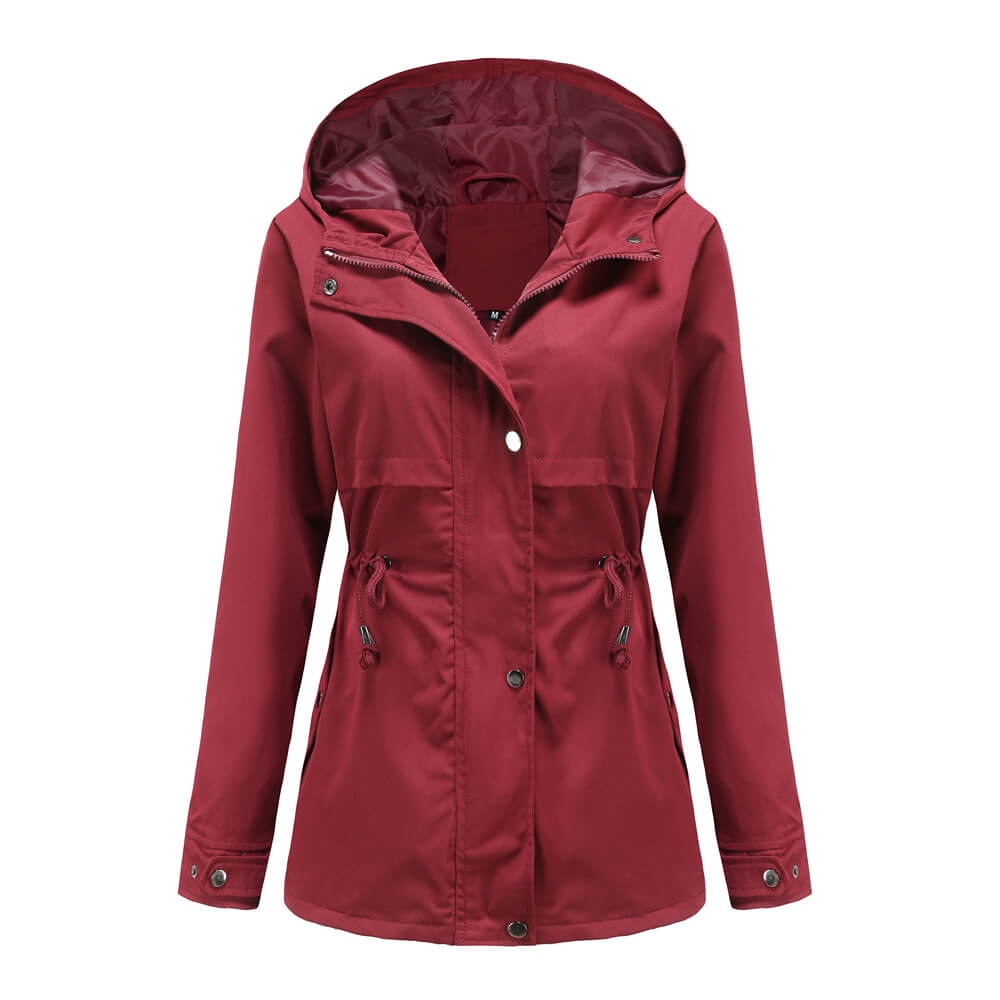 Lightweight Hooded Rain Jacket | Water-Resistant | Adjustable Fit | Everyday Essential