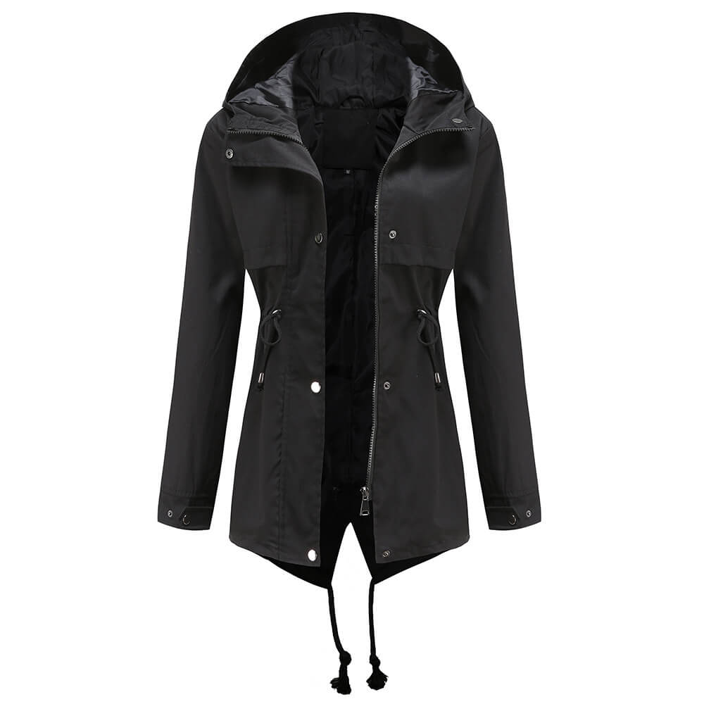 Lightweight Hooded Rain Jacket | Water-Resistant | Adjustable Fit | Everyday Essential