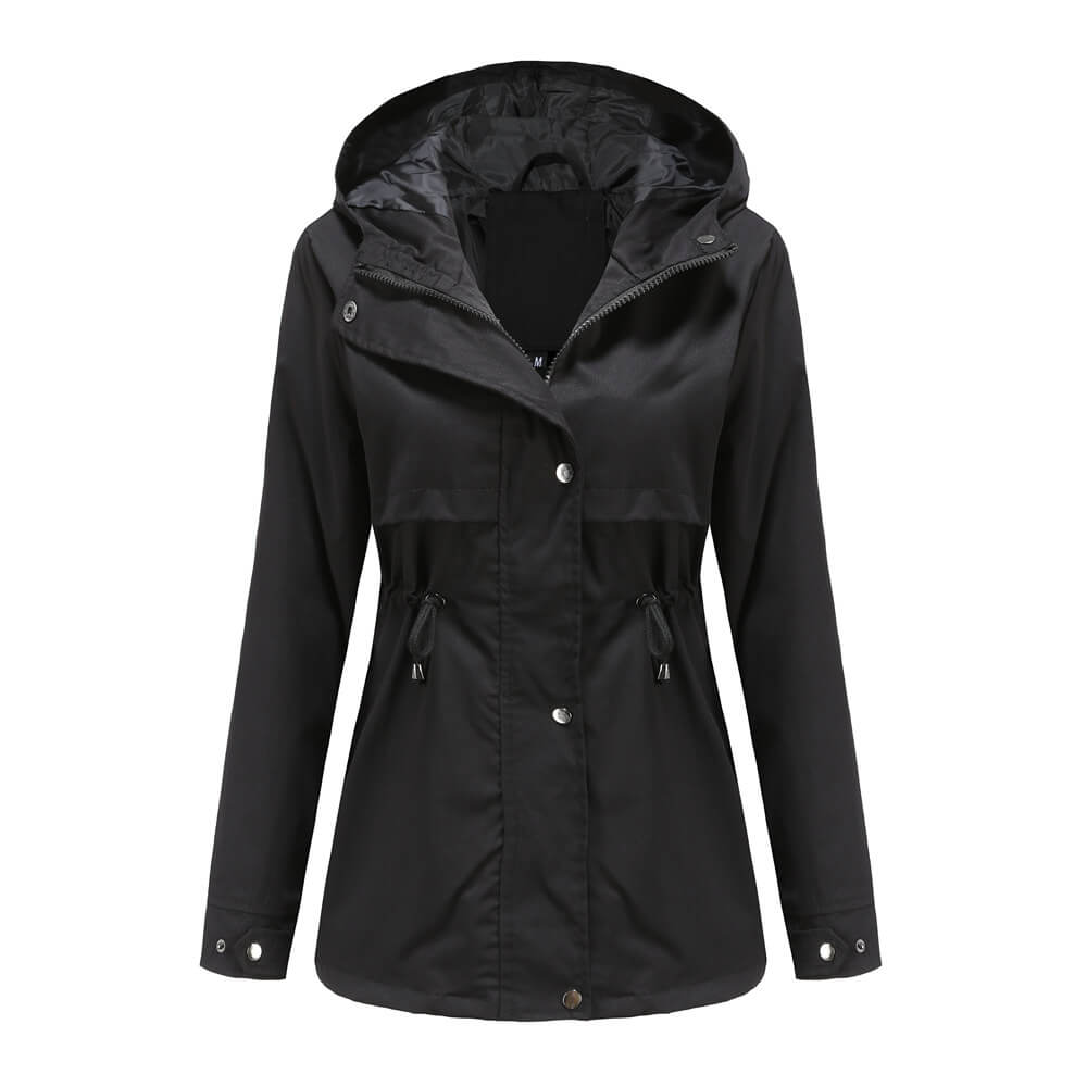 Lightweight Hooded Rain Jacket | Water-Resistant | Adjustable Fit | Everyday Essential