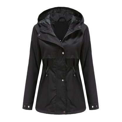 Lightweight Hooded Rain Jacket | Water-Resistant | Adjustable Fit | Everyday Essential
