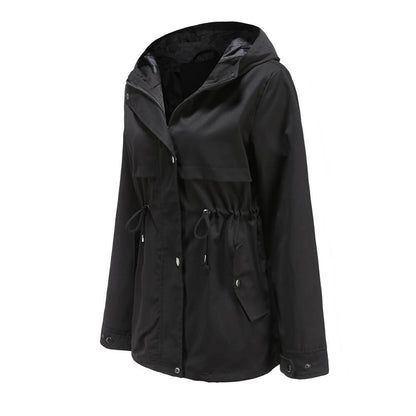Lightweight Hooded Rain Jacket | Water-Resistant | Adjustable Fit | Everyday Essential