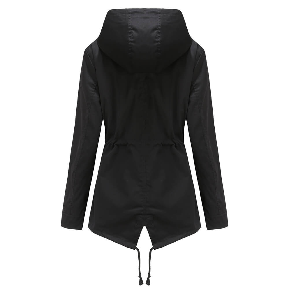 Lightweight Hooded Rain Jacket | Water-Resistant | Adjustable Fit | Everyday Essential