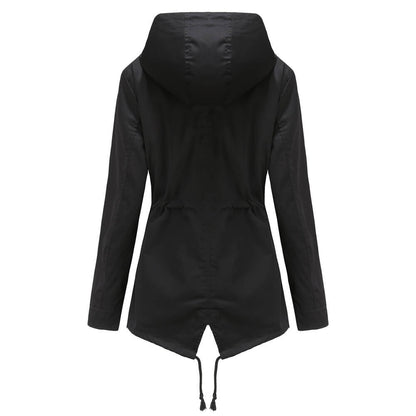 Lightweight Hooded Rain Jacket | Water-Resistant | Adjustable Fit | Everyday Essential
