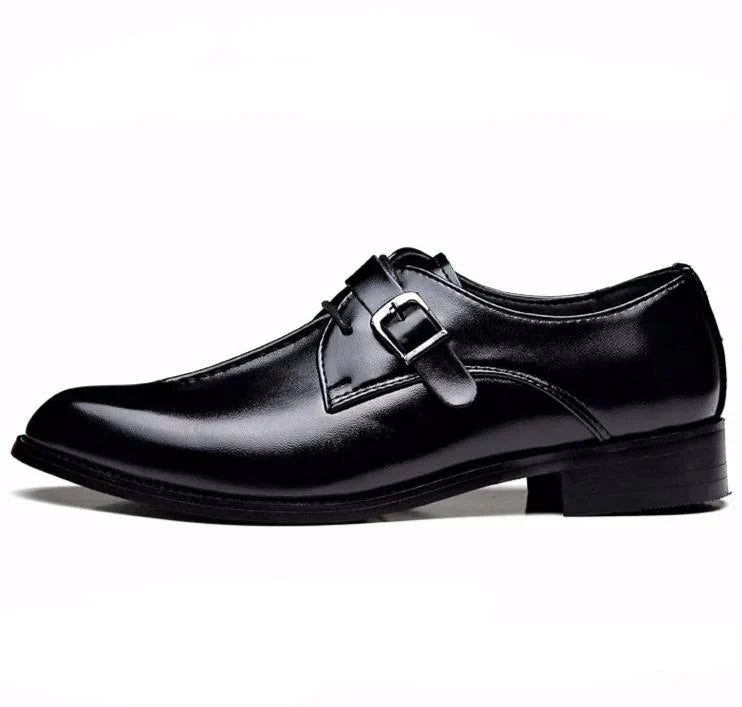 Men’s Monk Strap Dress Shoes | Polished Leather | Classic Formal Footwear