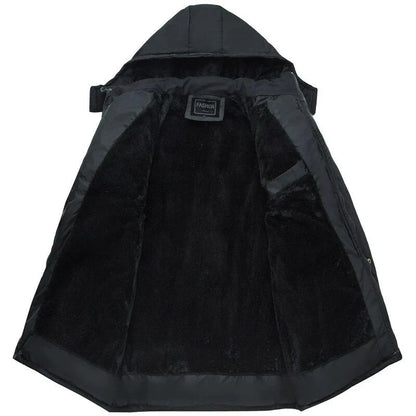 Puffer Parka Jacket with Hood | Windproof Winter Outerwear