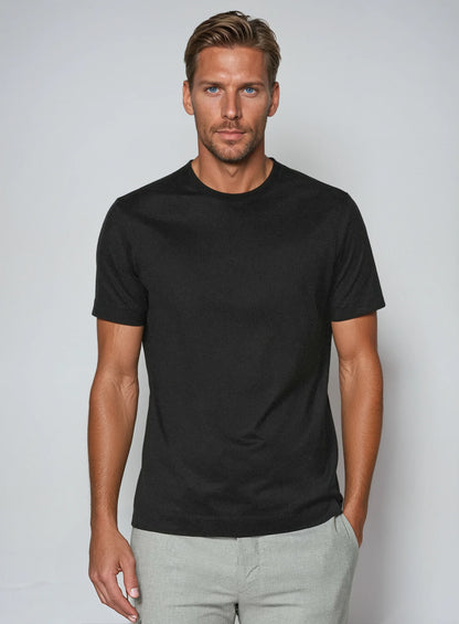 Men's Stretch Crewneck T-Shirt | Minimalist Fit | Soft Cotton Blend