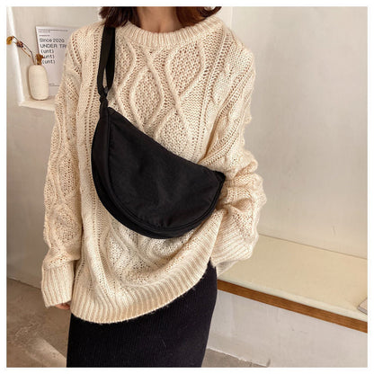 Casual Canvas Crossbody Bag | Adjustable Strap | Minimalist Everyday Style