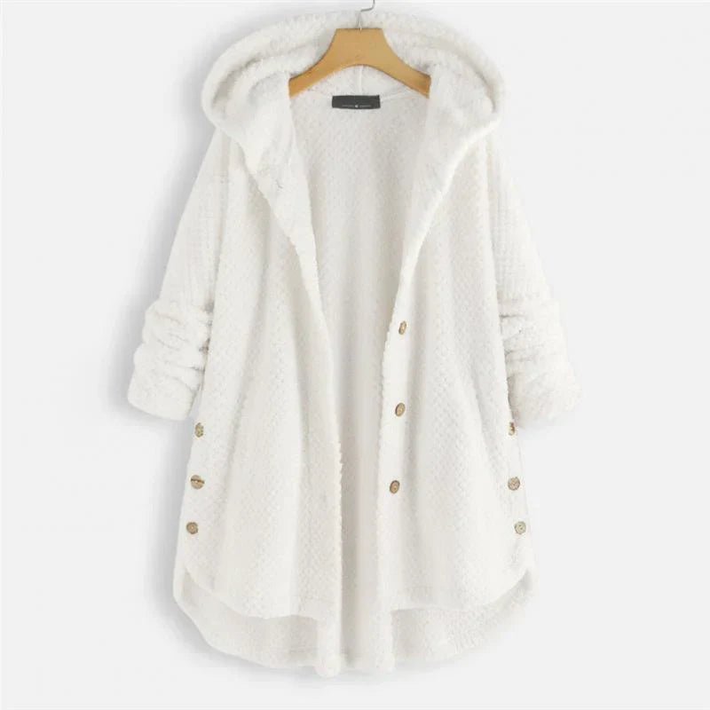 Hooded Corduroy Jacket | Button-Up Design | Warm & Stylish | Casual Outerwear