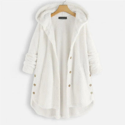 Hooded Corduroy Jacket | Button-Up Design | Warm & Stylish | Casual Outerwear
