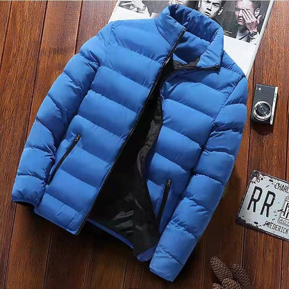 Men’s Lightweight Puffer Jacket | Insulated Zip-Up for Cold Weather Layers