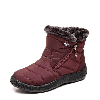 Insulated Winter Booties | Waterproof Outer with Faux Fur Lining