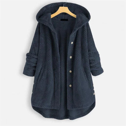 Hooded Corduroy Jacket | Button-Up Design | Warm & Stylish | Casual Outerwear