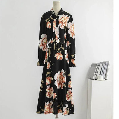 Elegant Floral Maxi Dress | Flowy Silhouette | Lightweight Fabric | Evening & Occasion Wear