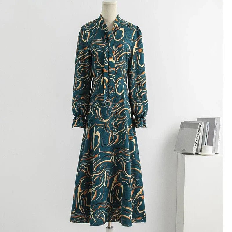 Elegant Floral Maxi Dress | Flowy Silhouette | Lightweight Fabric | Evening & Occasion Wear