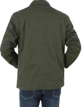 Men’s Utility Field Jacket | Multi-Pocket Cotton Twill | Transitional Outdoor Layer