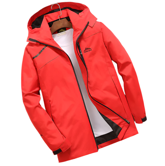 Men’s Waterproof Softshell Jacket | Hooded Outdoor Shell | Windproof Rain Layer