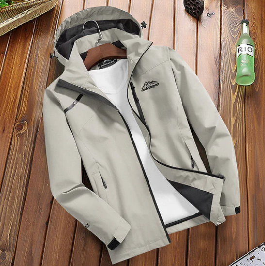 Men’s Waterproof Softshell Jacket | Hooded Outdoor Shell | Windproof Rain Layer