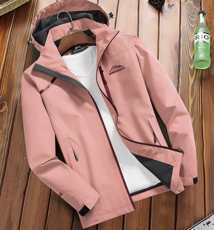 Men’s Waterproof Softshell Jacket | Hooded Outdoor Shell | Windproof Rain Layer