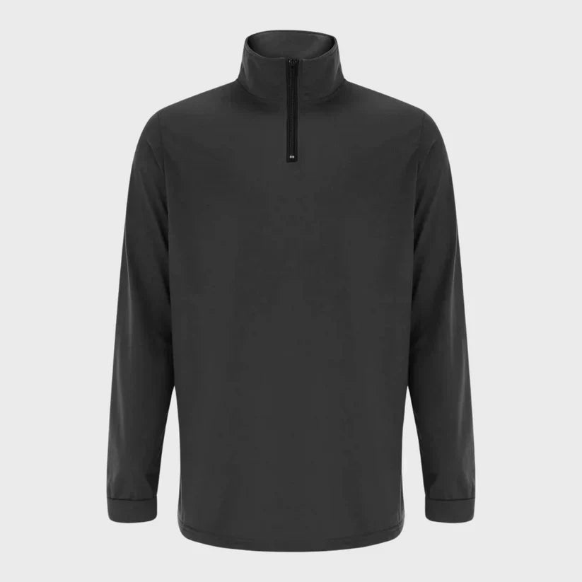 Quarter-Zip Pullover Sweatshirt | Midweight Stretch Fleece | Athletic-Casual Fit