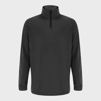 Quarter-Zip Pullover Sweatshirt | Midweight Stretch Fleece | Athletic-Casual Fit