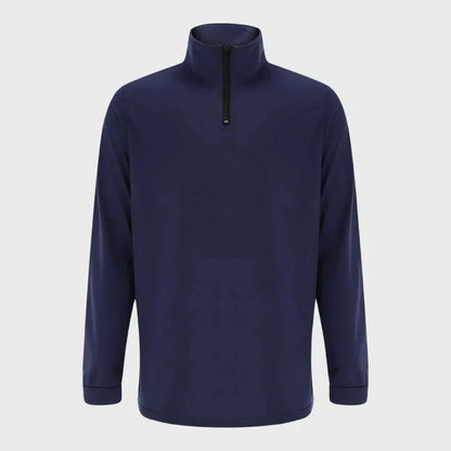 Quarter-Zip Pullover Sweatshirt | Midweight Stretch Fleece | Athletic-Casual Fit