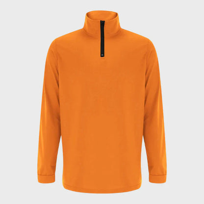Quarter-Zip Pullover Sweatshirt | Midweight Stretch Fleece | Athletic-Casual Fit