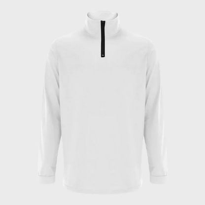 Quarter-Zip Pullover Sweatshirt | Midweight Stretch Fleece | Athletic-Casual Fit