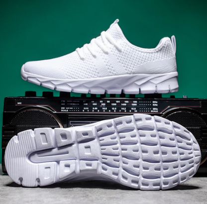 Men’s Lightweight Knit Sneakers | Breathable Mesh | Cushioned Sport Sole