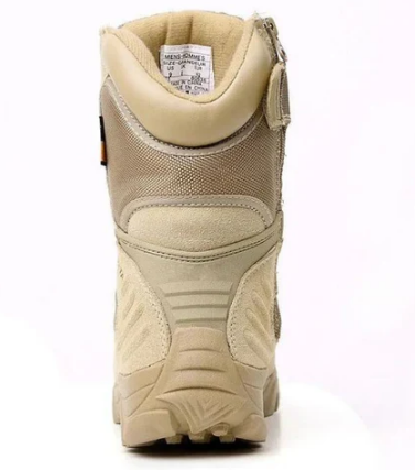 Men’s Tactical Combat Boots | Waterproof Leather | High Ankle Support