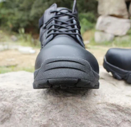 Men’s Tactical Combat Boots | Waterproof Leather | High Ankle Support