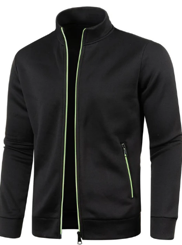 Men’s Knit Zip Jacket | Lightweight Cardigan Style | Smart Casual Canada