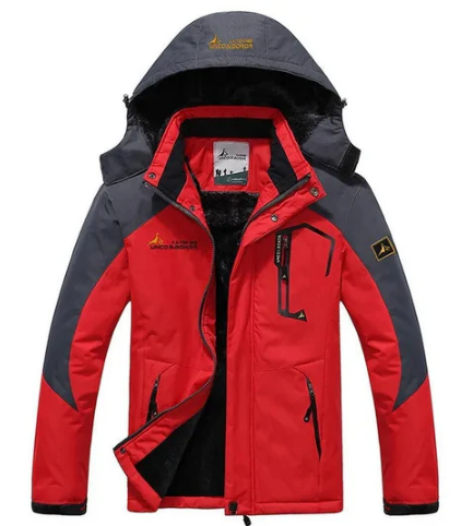 Men’s Waterproof Outdoor Jacket | Windbreaker Shell | Multi-Pocket Design