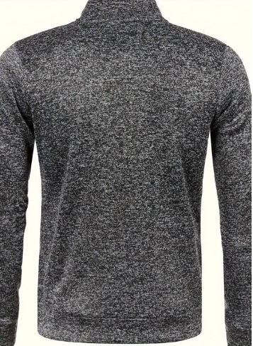 Men’s Knit Zip Jacket | Lightweight Cardigan Style | Smart Casual Canada
