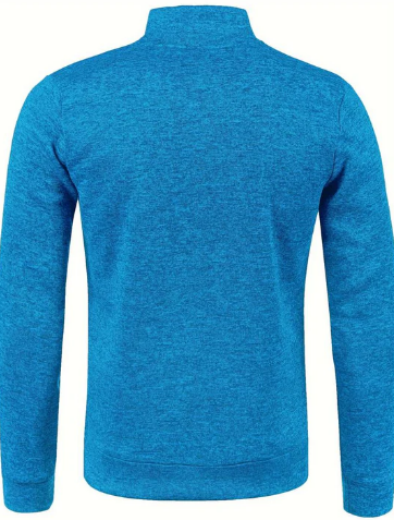 Men’s Knit Zip Jacket | Lightweight Cardigan Style | Smart Casual Canada
